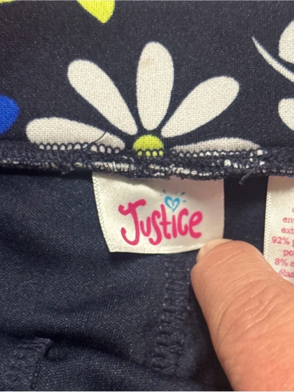 Justice Girls Floral Skirt Skort Size 14 (girls)